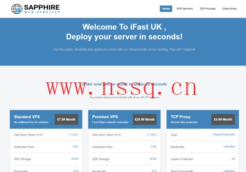 fast.uk:英国vps,9折优惠,1核/1G内存/30G SSD硬盘/1TB流量/2Gbps带宽,£7/月起-南山主机测评