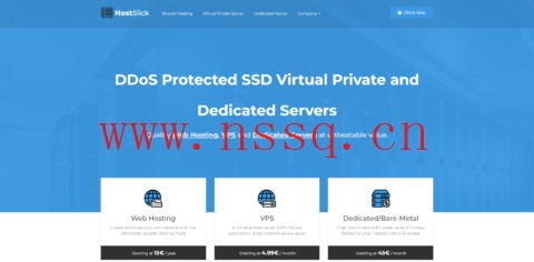 HostSlick:荷兰特价vps,1核/1GB内存/25GB SSD硬盘/5TB流量/1Gbps端口,€15/年-南山主机测评