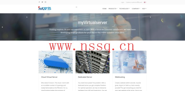 myvirtualserver:德国vps,1核@AMD EPYC™/2GB内存/20GB NVMe硬盘/2TB流量/250Mbps-1Gbps端口,€2.5/月-南山主机测评