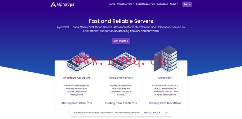 #圣诞促销#AlphaVPS:OpenVZ/KVM/AMD/大硬盘VPS,12.99欧元/年起-南山主机测评
