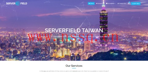 Serverfield:台湾服务器,原生IP,E3-1230v2/16G内存/1TB SATA or 480G SSD硬盘/4TB 流量/100Mbps带宽,$149/月,可解锁台湾Netflix/Disne等流媒体-南山主机测评
