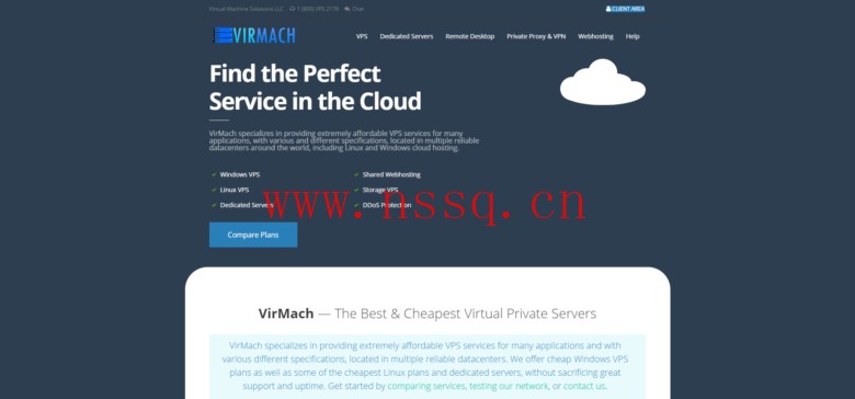 #黑五#virmach:特价美国vps,1核/512MB/15G SSD/1G端口,$9.3/年起-南山主机测评