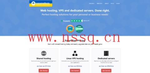 nonamehosts:英国便宜服务器,E3-1230/16G内存/240G SSD硬盘/1Gbps带宽,€45/月,立陶宛机房服务器E5cpu,€52/月起-南山主机测评