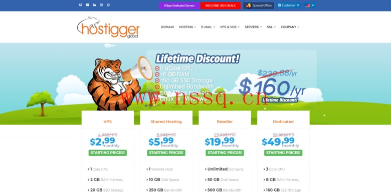 hostiger黑五优惠:美国便宜VPS,VMware VPS年付19美元起,KVM VPS年付29美元起-南山主机测评