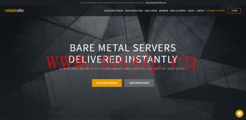 ReliableSite:美国服务器促销,Intel Rapid Deploy系列首月五折优惠,可选洛杉矶/迈阿密/纽约机房,月付$14.50起-南山主机测评