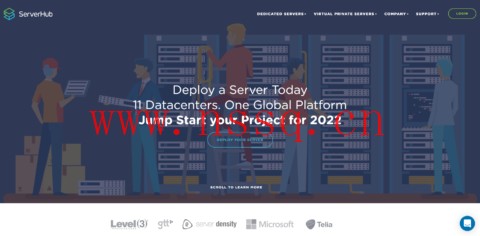 ServerHub:国外服务器,E3-12**/16G内存/2TB硬盘/100Mbps@20TB流量,$48/月起,美国/欧洲多机房可选,快速上架-南山主机测评