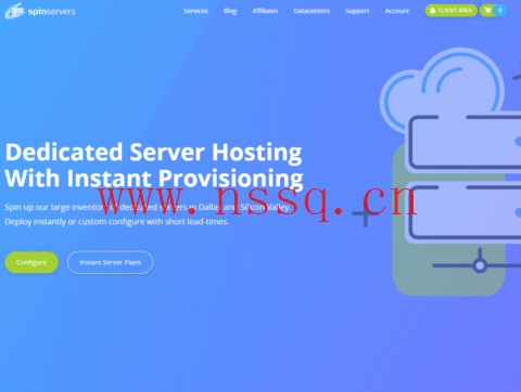 spinservers:美国服务器3.3折起,100M不限流量服务器,$69/月起,10Gbps带宽服务器,$139/月起-南山主机测评