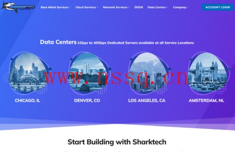Sharktech:高防VPS降价+年付5折,$29.7/年起,2*Gold 6148/128G/2T NVMe/10Gbps不限流量服务器,$399/月,可选洛杉矶等机房-南山主机测评