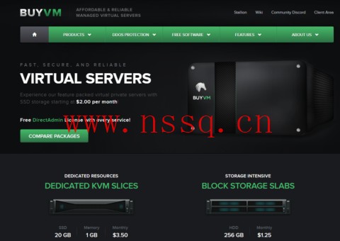 BuyVM:拉斯维加斯1Gbps不限流量VPS补货。$2/月起,可选高防IP-南山主机测评