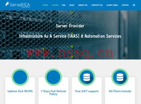 servarica:加拿大VPS,65折优惠,2核独享/8GB内存/70GB NVMe/12T流量/1Gbps带宽,$5.2/月-南山主机测评