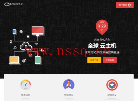 CloudIPLC:泉州电信CN2,1核/1GB内存/20GB/4TB流量/100Mbps端口,独立IP,792元/月-南山主机测评