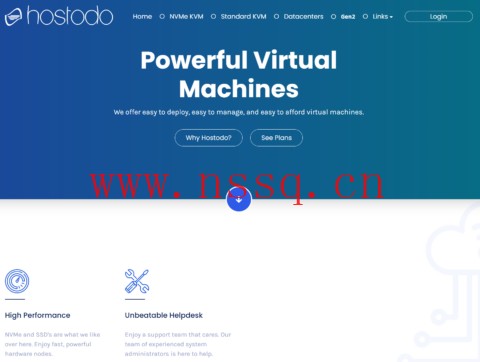 hostodo:新上底特律VPS,1核/1GB内存/16GB NVMe/3TB/1Gbps带宽,$10/年起-南山主机测评