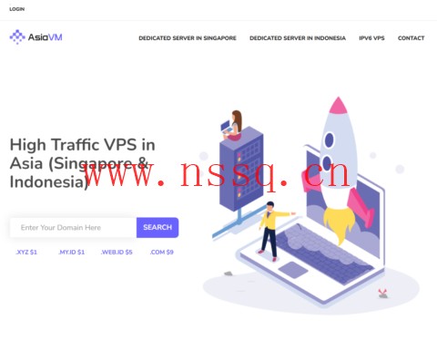 #年终促销#AsiaVM:ipv6 vps,7.5折优惠,1核/1GB内存/10GB硬盘/2TB流量/1Gbps带宽,$1/月起-南山主机测评