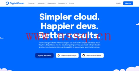 DigitalOcean:新用户注册赠送$200账户余额,有效期60天,1核/512M内存/10GB SSD硬盘/500GB流量/1Gbps带宽,$4/月,高性能vps,$7/月起,九机房可选-南山主机测评