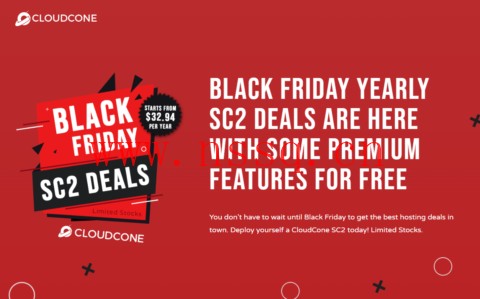 #Cyber Monday#CloudCone:补货SC2 vps,闪购活动,各种低价套餐,黑五特价套餐年付$9.99起-南山主机测评