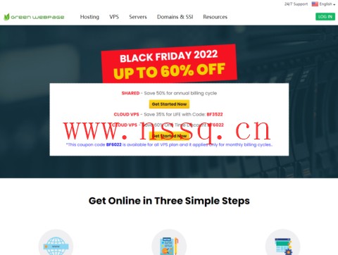 #黑五#Greenwebpage:1核/1GB内存/20GB SSD硬盘/1TB流量/1Gbps端口,€29.94/年,可选香港/洛杉矶/欧洲等机房-南山主机测评