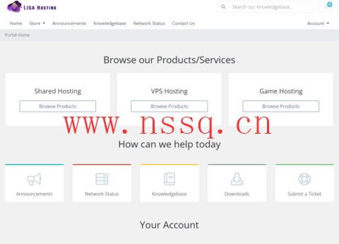 Liga Hosting:达拉斯机房vps,1核/1G内存/25 GB SSD/1TB流量/1Gbps带宽,€7,99/年-南山主机测评