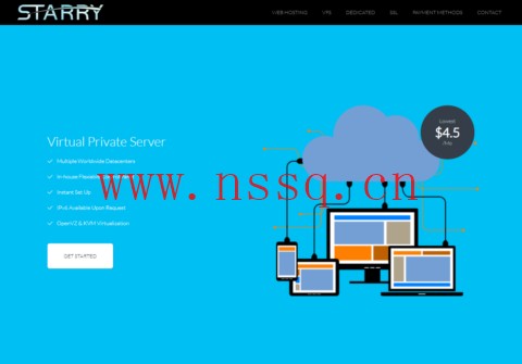 StarryDNS:亚太地区VPS,1核/1G内存/20G硬盘/500G流量/100Mbps带宽,$10/月起,可选香港、日本、韩国和新加坡机房-南山主机测评