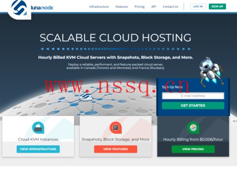 LunaNode:加拿大按时计费vps,1核/1G内存/15G SSD硬盘/1000GB流量/1Gbps带宽,$0.00486/小时起,月付$3.5起-南山主机测评