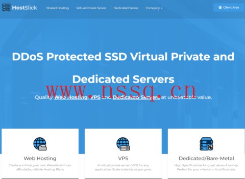 HostSlick:荷兰高防VPS,NVMe+Ryzen 9/双倍流量/DDOS防御,1核/1G内存/20G硬盘/2TB流量/1Gbps带宽,年付€19.99起-南山主机测评