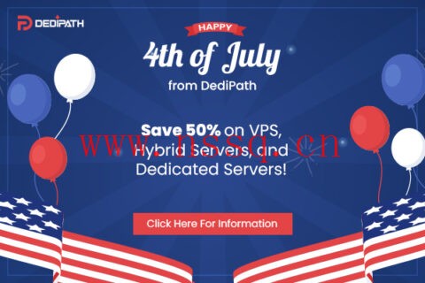 DediPath:七月促销,全场VPS/HybridServers主机5折,月付1.75美元起,可选洛杉矶/圣何塞等多机房-南山主机测评