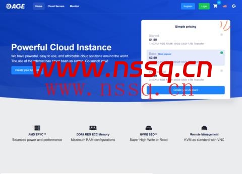 BageVM:全场VPS月付8折,年付7折,$2.07/月起,可选香港/日本/新加坡/德国/英国/洛杉矶机房-南山主机测评