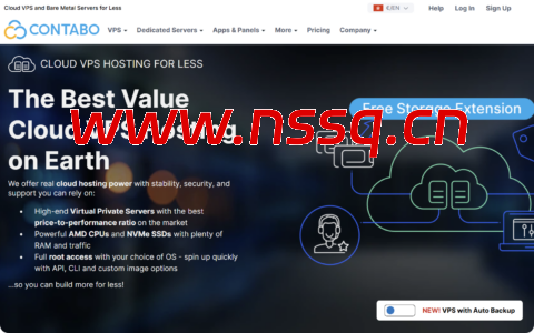 Contabo:限时硬盘翻倍活动,德国AMD EPYC高配VPS,4核/8G内存/300G SSD/不限流量/200M带宽,€4.5/月起-南山主机测评
