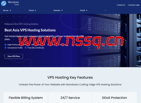 Mondoze:马来西亚原生机房IP,动态住宅(ISP) VPS 方案低至 $8.33/月,无限流量 + 支持加密货币付款!-南山主机测评