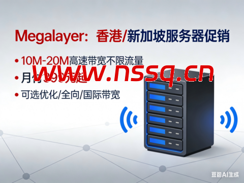 Megalayer：香港/新加坡服务器促销，10M-20M高速带宽不限流量，月付399 元起，可选优化/全向/国际带宽-南山主机测评
