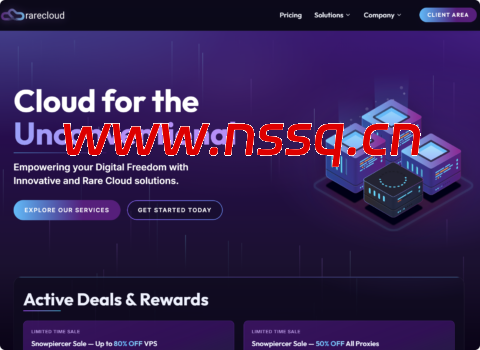 Rarecloud：全场vps首付6折，€2.2/月起，可选日本/美国/英国/罗马尼亚等机房-南山主机测评