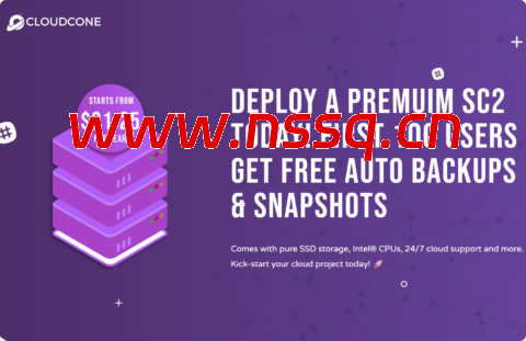 CloudCone：洛杉矶SC2云服务器，3核/2GB/60GB SSD/4TB@1Gbps带宽，年付31美元起-南山主机测评