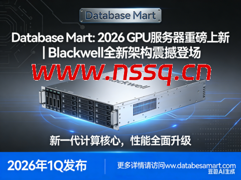 Database Mart： 2026 GPU 服务器重磅上新｜Blackwell 全新架构震撼登场-南山主机测评