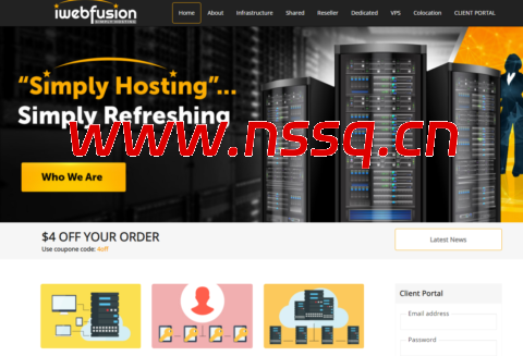 iWebFusion：$45 / 月起 E3-1230v2/16GB/250GB SSD/2TB HDD 1Gbps 带宽 多机房可选-南山主机测评