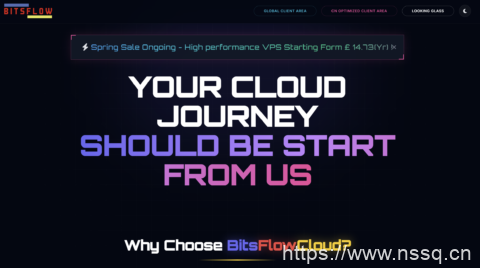 BitsFlowCloud一周年促销：全球EPYC/Intel VPS低至11.5美元/年，覆盖美英德港日多机房-南山主机测评