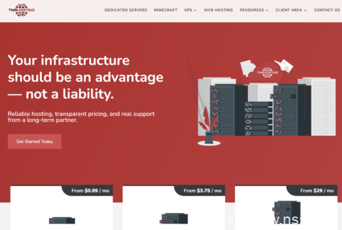 TNAHosting 2026 特惠：AMD Ryzen 5900X 芝加哥 KVM VPS 年付低至 $12-南山主机测评