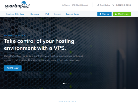 SpartanHost:美国达拉斯存储型 VPS 上新 高配机型最高 3TB RAID10 硬盘 月付 6 美元起-南山主机测评