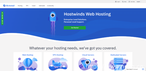 Hostwinds: VPS低至$4.24/月,1核1GB/30GB SSD/1TB流量,美国西雅图/达拉斯/荷兰机房,可免费换IP-南山主机测评